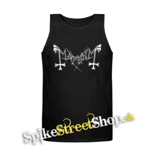 MAYHEM - Logo Motive 1 - Mens Vest Tank Top - čierne tielko