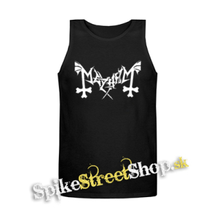 MAYHEM - Logo Motive 2 - Mens Vest Tank Top - čierne tielko