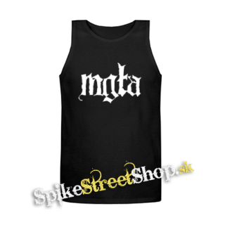 MGLA - Logo - Mens Vest Tank Top - čierne tielko