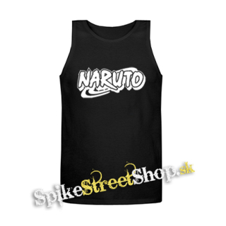 NARUTO - Logo - Mens Vest Tank Top - čierne tielko