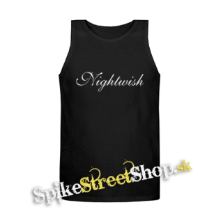 NIGHTWISH - Logo - Mens Vest Tank Top - čierne tielko
