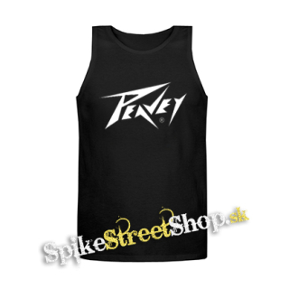 PEAVEY - Logo - Mens Vest Tank Top - čierne tielko