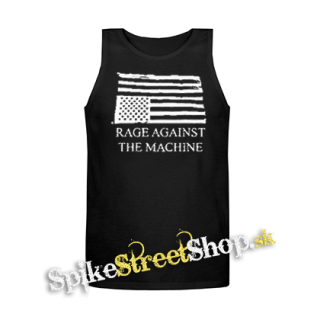 RAGE AGAINST THE MACHINE - Wrecked - Mens Vest Tank Top - čierne tielko