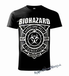 BIOHAZARD - Hardcore Help Foundation - pánske tričko