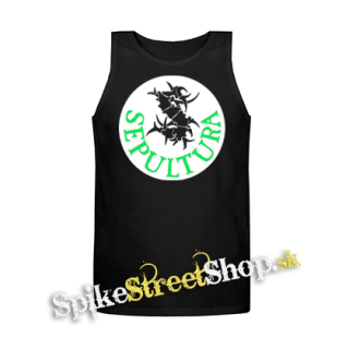 SEPULTURA - Brasil - Mens Vest Tank Top - čierne tielko