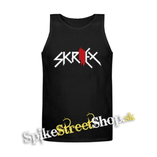 SKRILLEX - Logo - Mens Vest Tank Top - čierne tielko