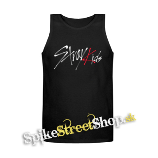 STRAY KIDS - Logo - Mens Vest Tank Top - čierne tielko