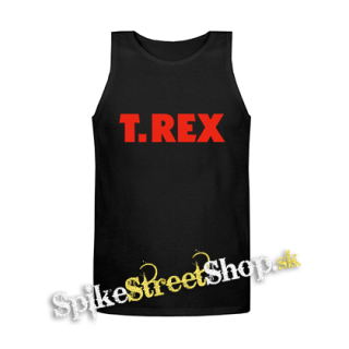 T.REX - Logo Glamrock Band Legend - Mens Vest Tank Top - čierne tielko
