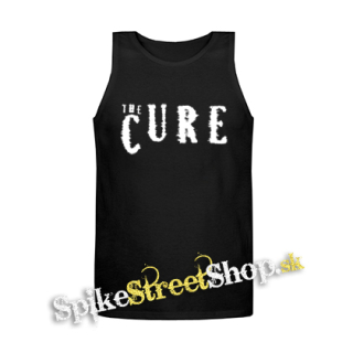 THE CURE - Logo - Mens Vest Tank Top - čierne tielko