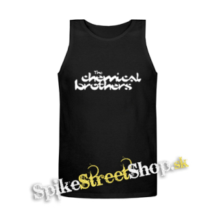 THE CHEMICAL BROTHERS - Logo - Mens Vest Tank Top - čierne tielko