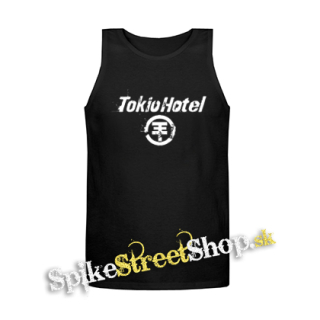 TOKIO HOTEL - Logo - Mens Vest Tank Top - čierne tielko