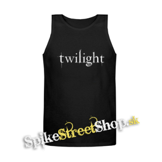 TWILIGHT - Logo - Mens Vest Tank Top - čierne tielko