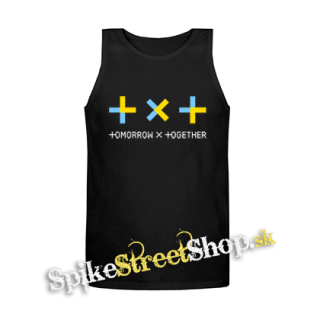 TXT - TOMORROW X TOGETHER - Logo Symbol - Mens Vest Tank Top - čierne tielko