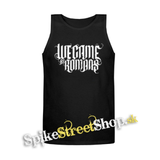 WE CAME AS ROMANS - Logo - Mens Vest Tank Top - čierne tielko