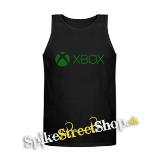 XBOX - Logo Motive 2 - Mens Vest Tank Top - čierne tielko