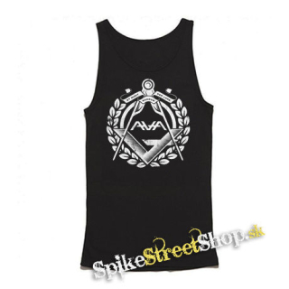 ANGELS AND AIRWAVES - Compass - Mens Vest Tank Top - čierne tielko