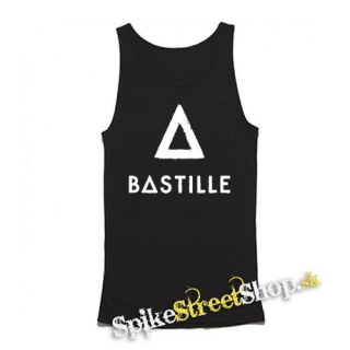 BASTILLE - Logo - Mens Vest Tank Top - čierne tielko