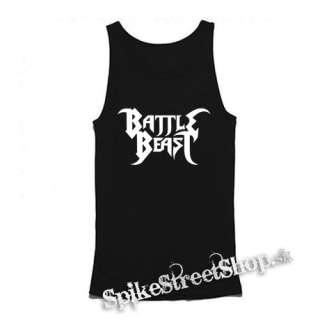 BATTLE BEAST - Logo - Mens Vest Tank Top - čierne tielko