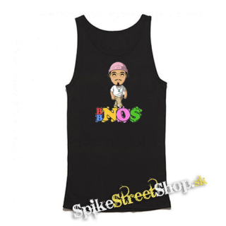 BBNO$ - Cartoon Colour Poster - Mens Vest Tank Top - čierne tielko