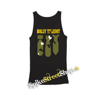 BILLY TALENT - Bombs - Mens Vest Tank Top - čierne tielko