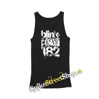 BLINK 182 - Three Bars - Mens Vest Tank Top - čierne tielko
