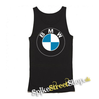 BMW - Mens Vest Tank Top - čierne tielko