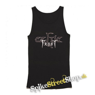 CELTIC FROST - Logo White - Mens Vest Tank Top - čierne tielko