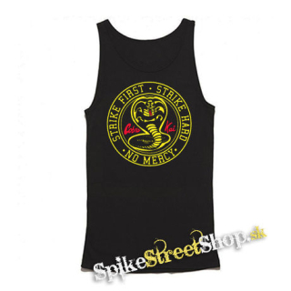 COBRA KAI - Strike First - Mens Vest Tank Top - čierne tielko