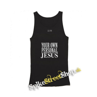 DAVE GAHAN - Personal Jesus Portrait - Mens Vest Tank Top - čierne tielko