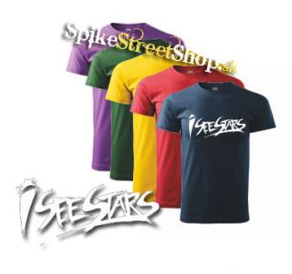 I SEE STARS - Logo - farebné pánske tričko