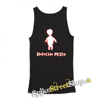 DEPECHE MODE - Playing The Angel - Mens Vest Tank Top - čierne tielko