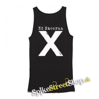 ED SHEERAN - X - Mens Vest Tank Top - čierne tielko