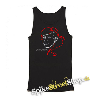 ELLIE GOULDING - Portrait - Mens Vest Tank Top - čierne tielko