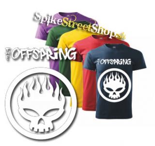OFFSPRING - Logo & Skulls - farebné pánske tričko