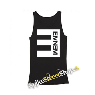 EMINEM - Logo Crest CIERNE - Mens Vest Tank Top - čierne tielko