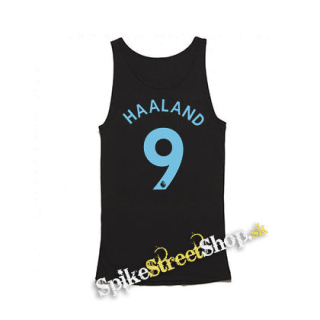 ERLING HAALAND - 9 BLUE - Mens Vest Tank Top - čierne tielko