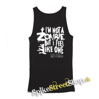 FALLING IN REVERSE - I'm Not A Zombie - Mens Vest Tank Top - čierne tielko