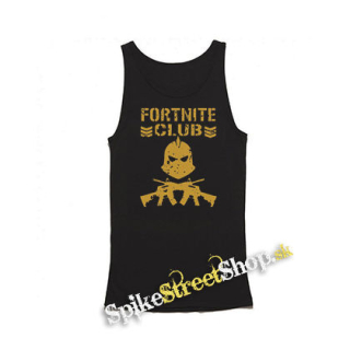FORTNITE CLUB - Mens Vest Tank Top - čierne tielko