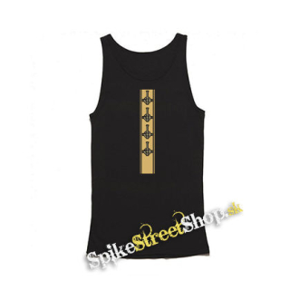 GHOST - Gold Logo Motive 2 - Mens Vest Tank Top - čierne tielko