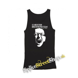 CHESTER BENNINGTON - 1976-2017 Motive 2 - Mens Vest Tank Top - čierne tielko