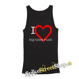 I LOVE BIG TIME RUSH - Mens Vest Tank Top - čierne tielko