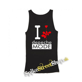 I LOVE DEPECHE MODE - Mens Vest Tank Top - čierne tielko