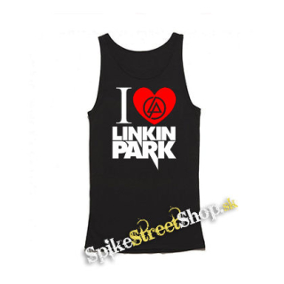 I LOVE LINKIN PARK - Mens Vest Tank Top - čierne tielko