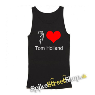 I LOVE TOM HOLLAND - Mens Vest Tank Top - čierne tielko
