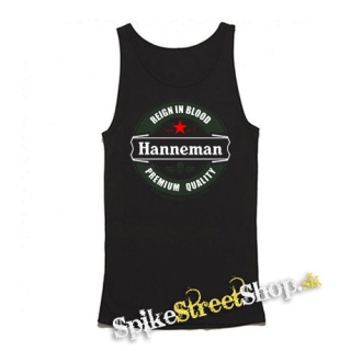 JEFF HANNEMAN - Hanneman Badge Trace - Mens Vest Tank Top - čierne tielko