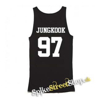 JUNGKOOK - 97 - Mens Vest Tank Top - čierne tielko