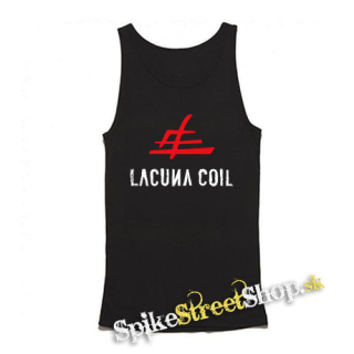 LACUNA COIL - Logo - Mens Vest Tank Top - čierne tielko