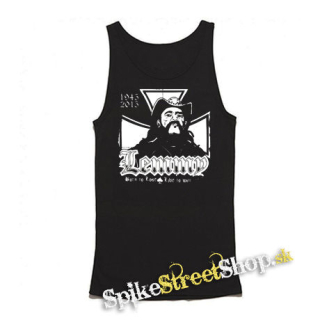 LEMMY KILMISTER - 1945-2015 - Mens Vest Tank Top - čierne tielko