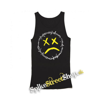 LIL PUMP - Unhappy 2 - Mens Vest Tank Top - čierne tielko