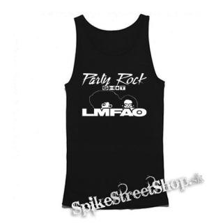 LMFAO - Party Rock - Mens Vest Tank Top - čierne tielko